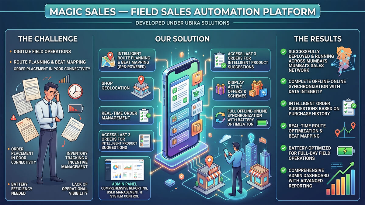 Magic Sales — Field Sales Automation Platform